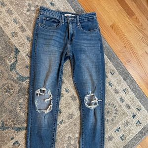 Levi 721 high rise skinny